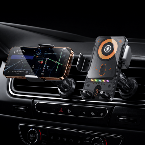 Support auto DriveNov – fixation automatique et rotation 360° élégante